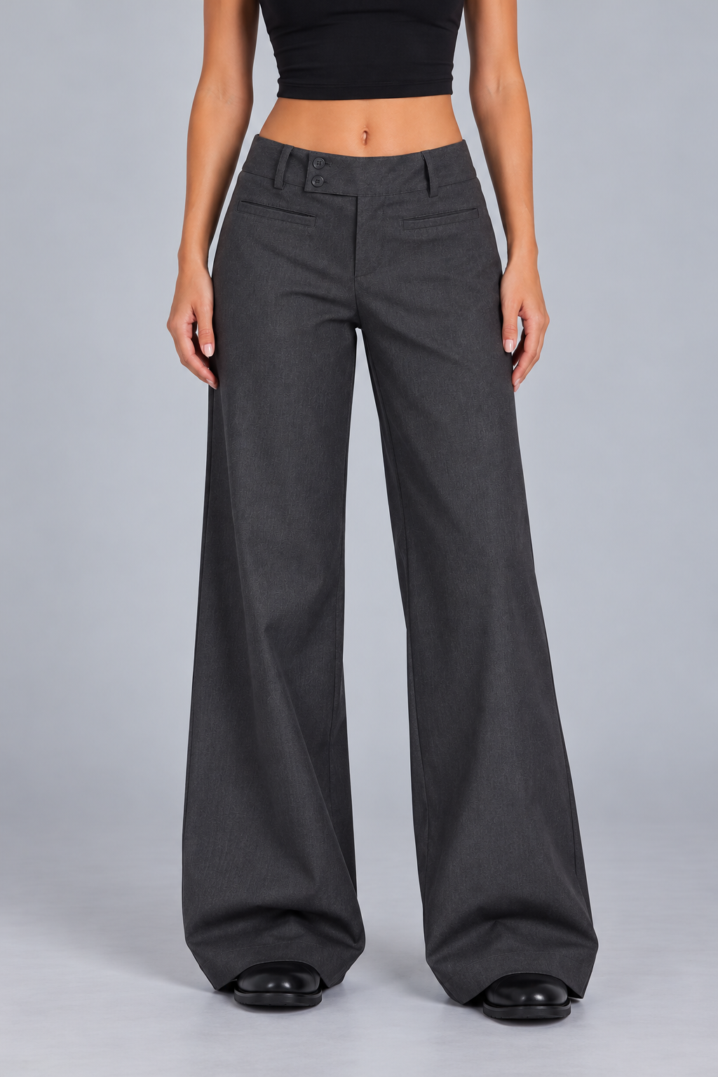 WIDE LEG TROUSERS