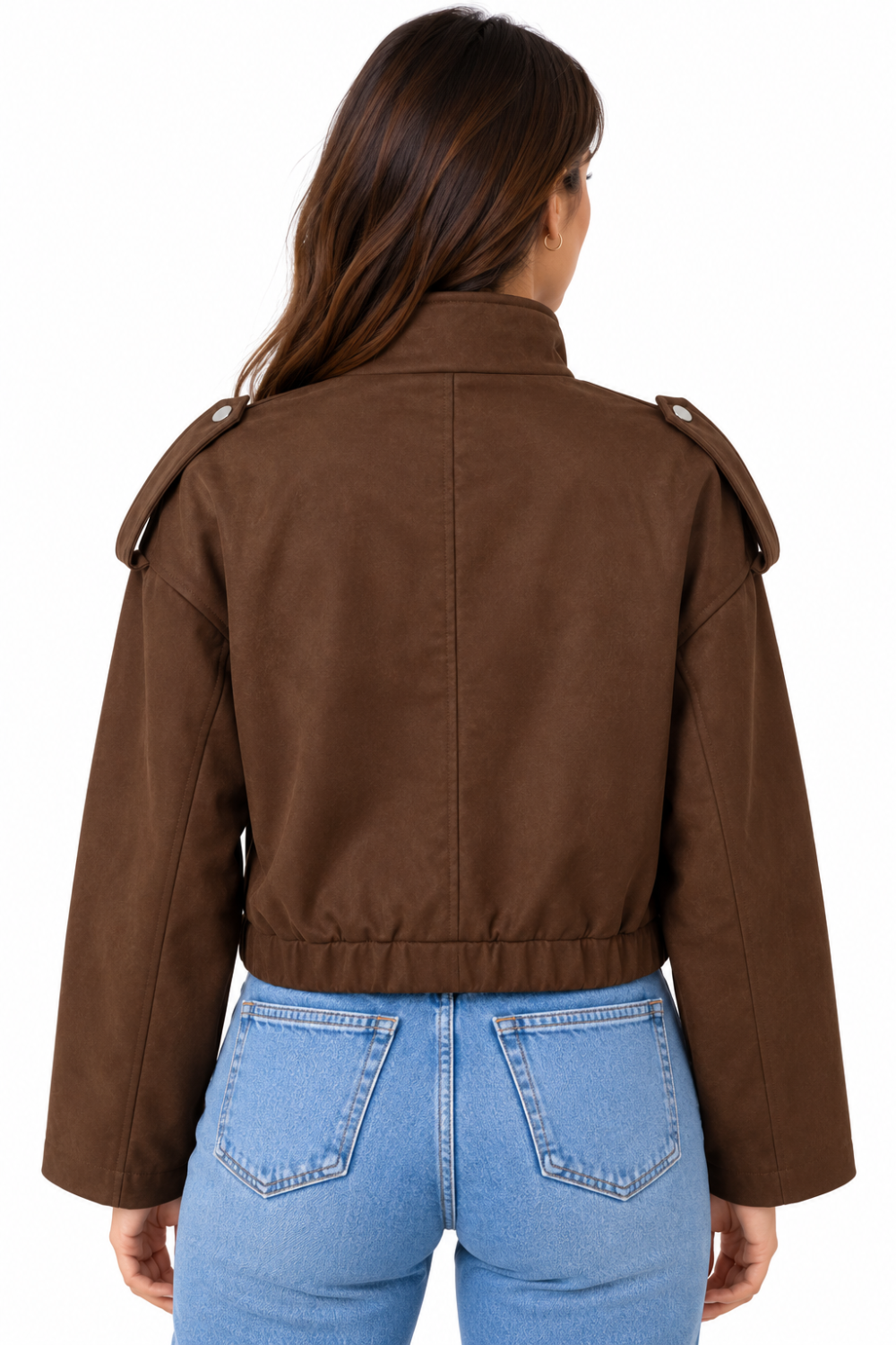 KAYO | SIENNA SUEDE UTILITY JACKET